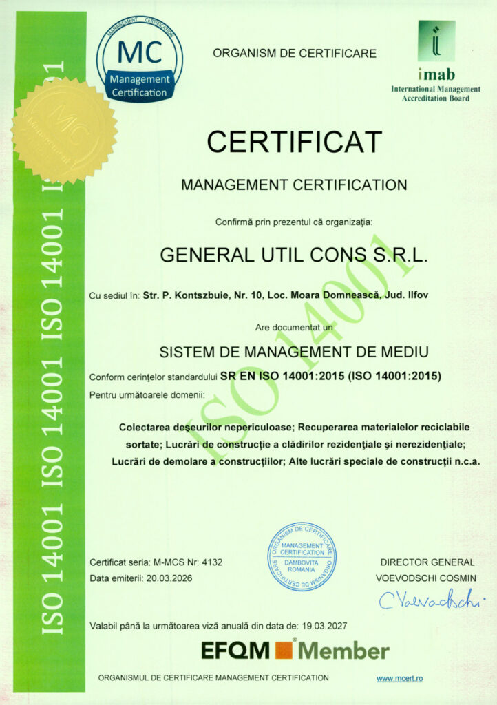 GENERAL UTIL CONS 14001